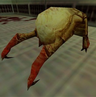 Les crabes de ttes dans Half-Life 1