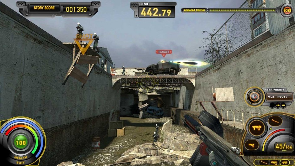 capture d'écran du jeu Half-Life 2: Survivor